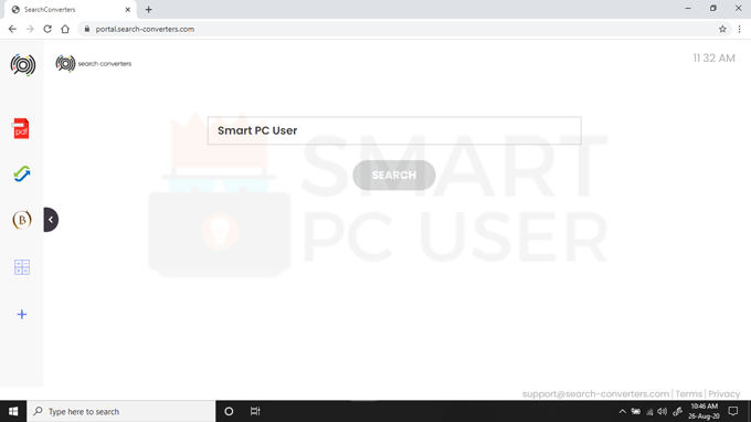 Uninstall SearchConverters Hijacker