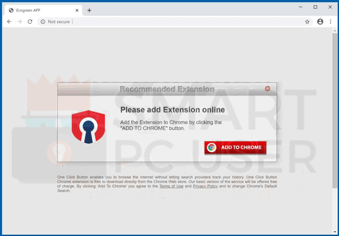 Delete Ecogreen APP Browser Hijacker