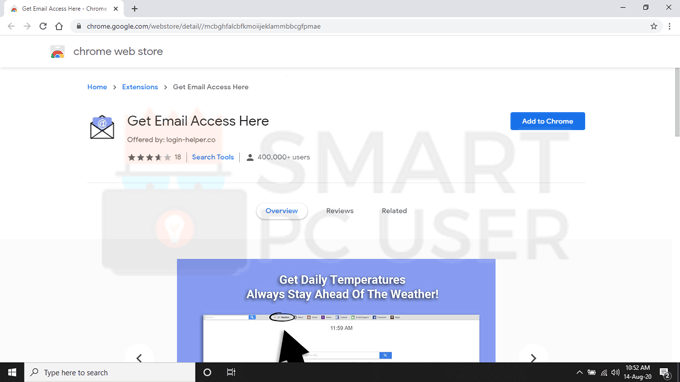 Uninstall Get Email Access Here Browser Hijacker