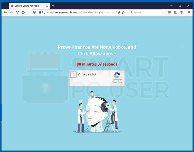 Remove Promosrewards.club Pop-ups