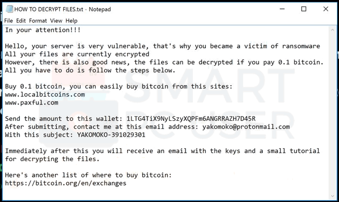 Uninstall YaKo Ransomware