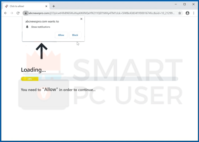 Delete Abcnewspro.com Pop-ups